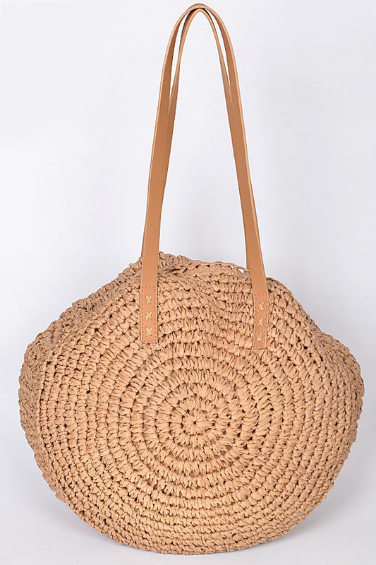 vernazza straw tote