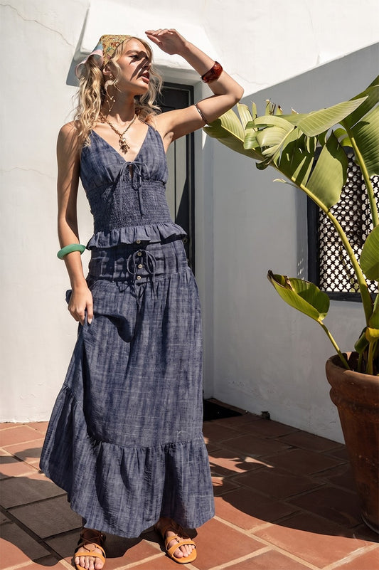 riviera maxi skirt