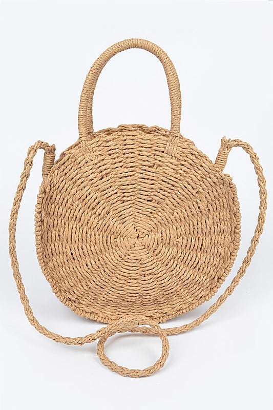 sorrento straw bag