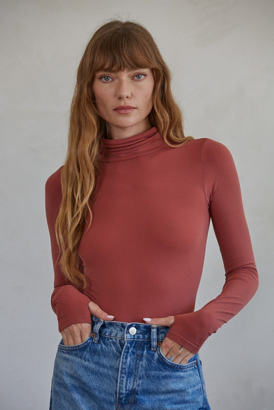 turtleneck bodysuit