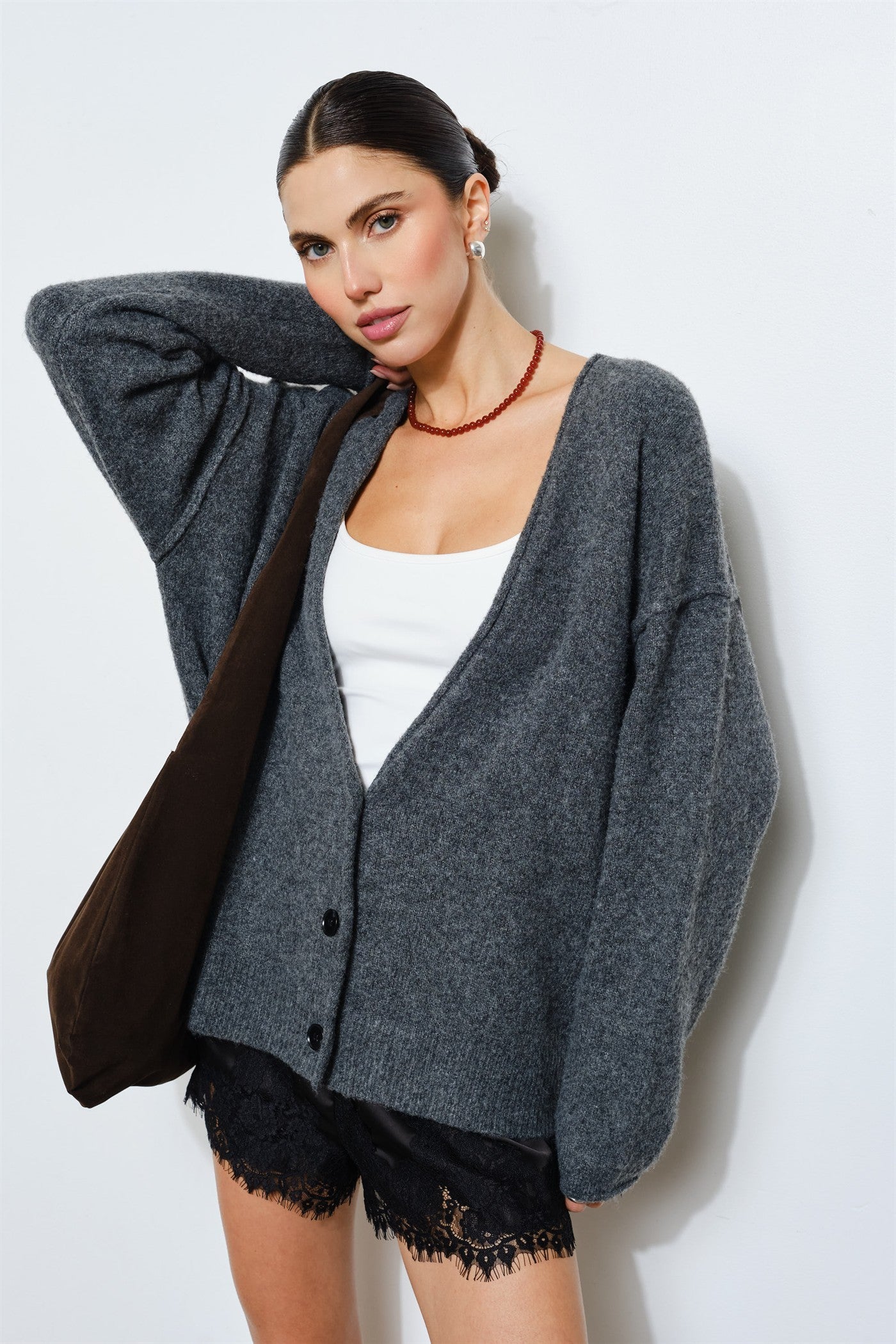 esme cozy oversized cardigan