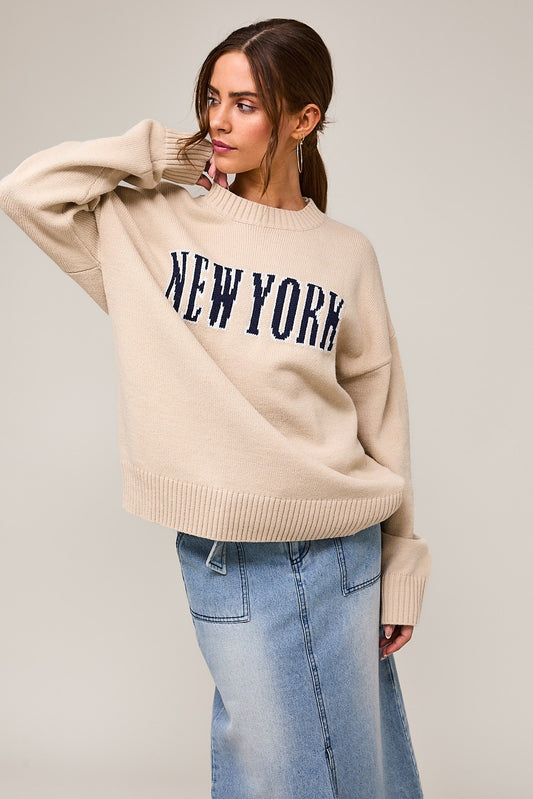 big apple sweater