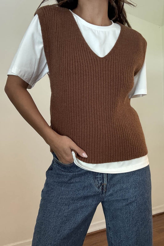 pumpkin picking vest top