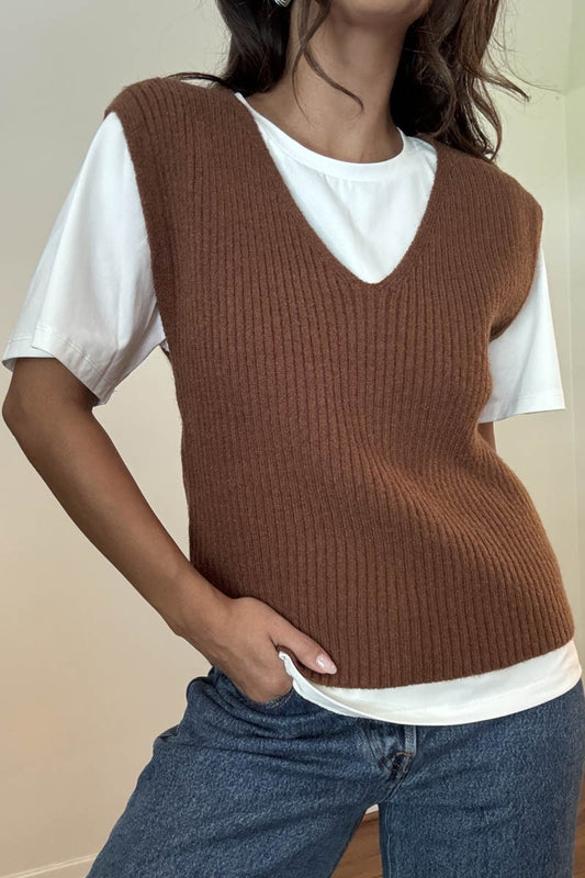 pumpkin picking vest top