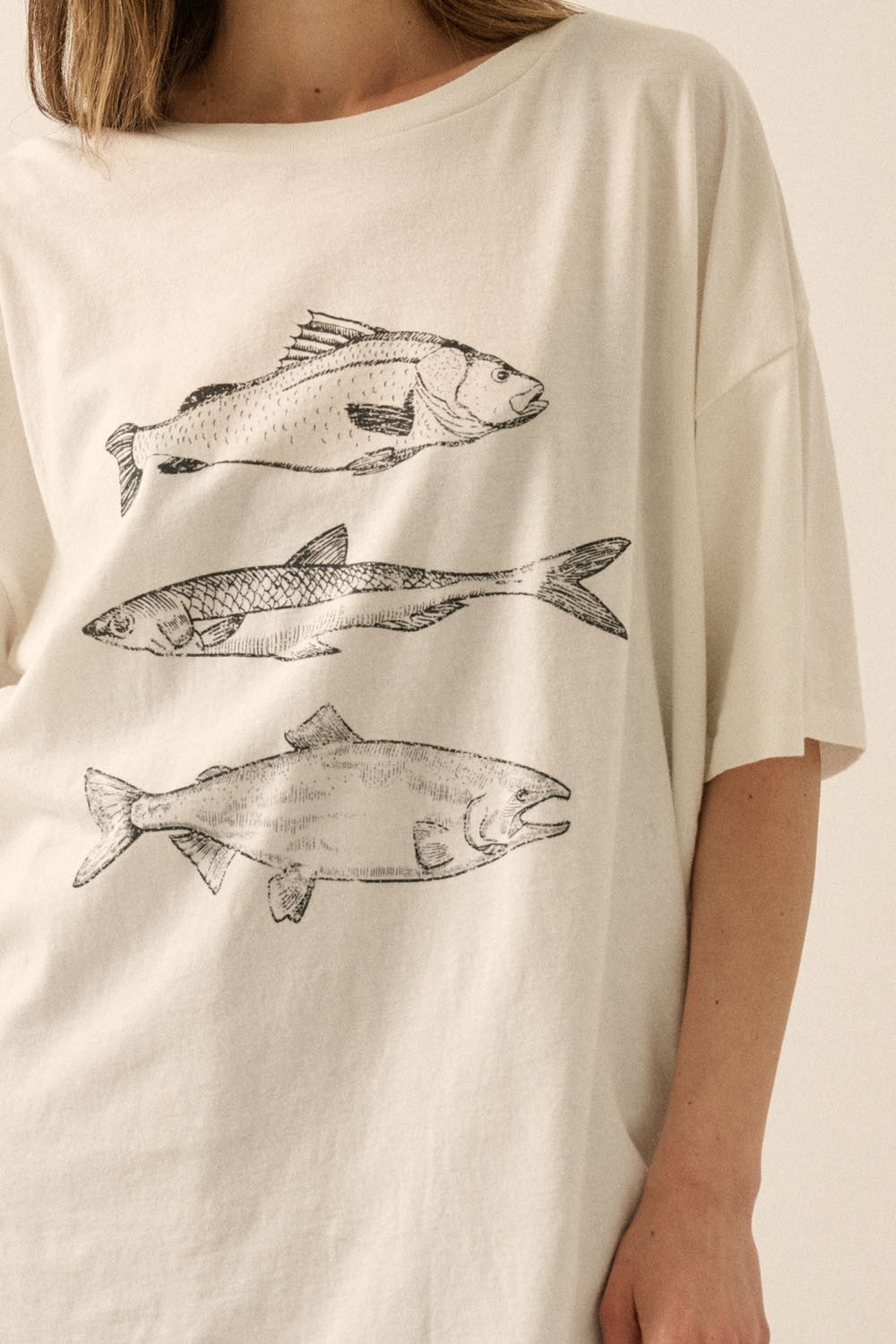 three fishies tshirt