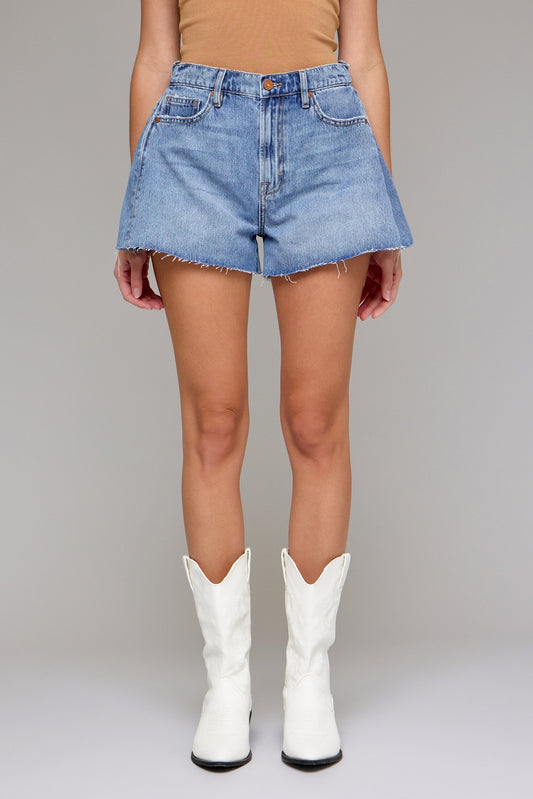 high rise a line shorts
