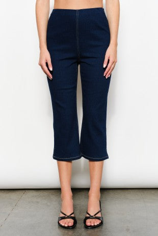 penelope denim capri pants