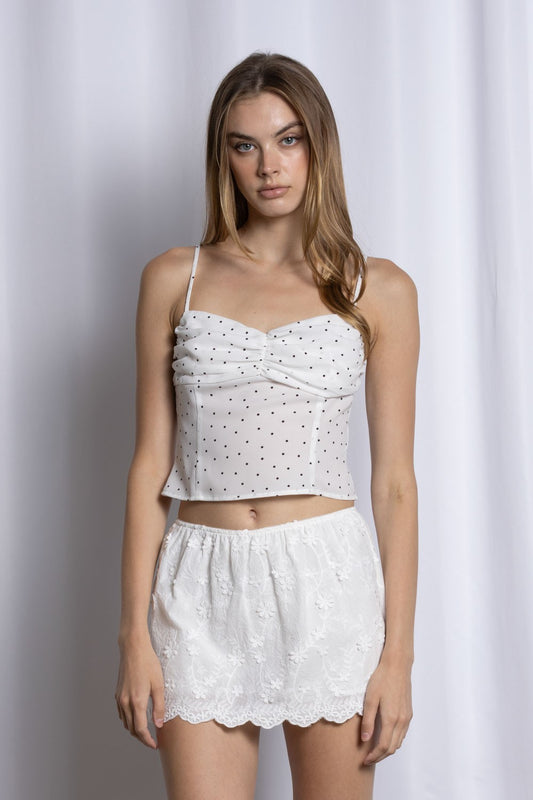 Daydream polka dot cami