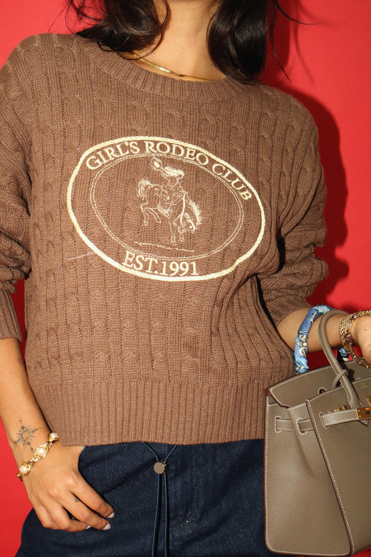 vintage rodeo sweater