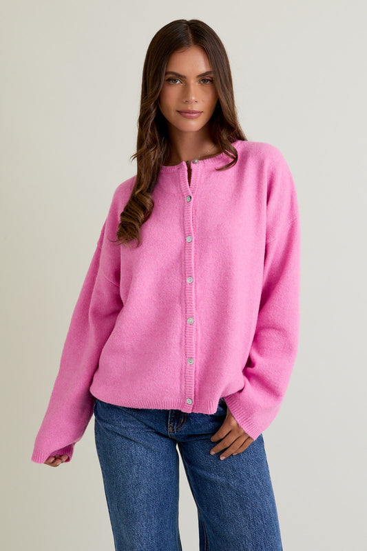 count sheep cardigan