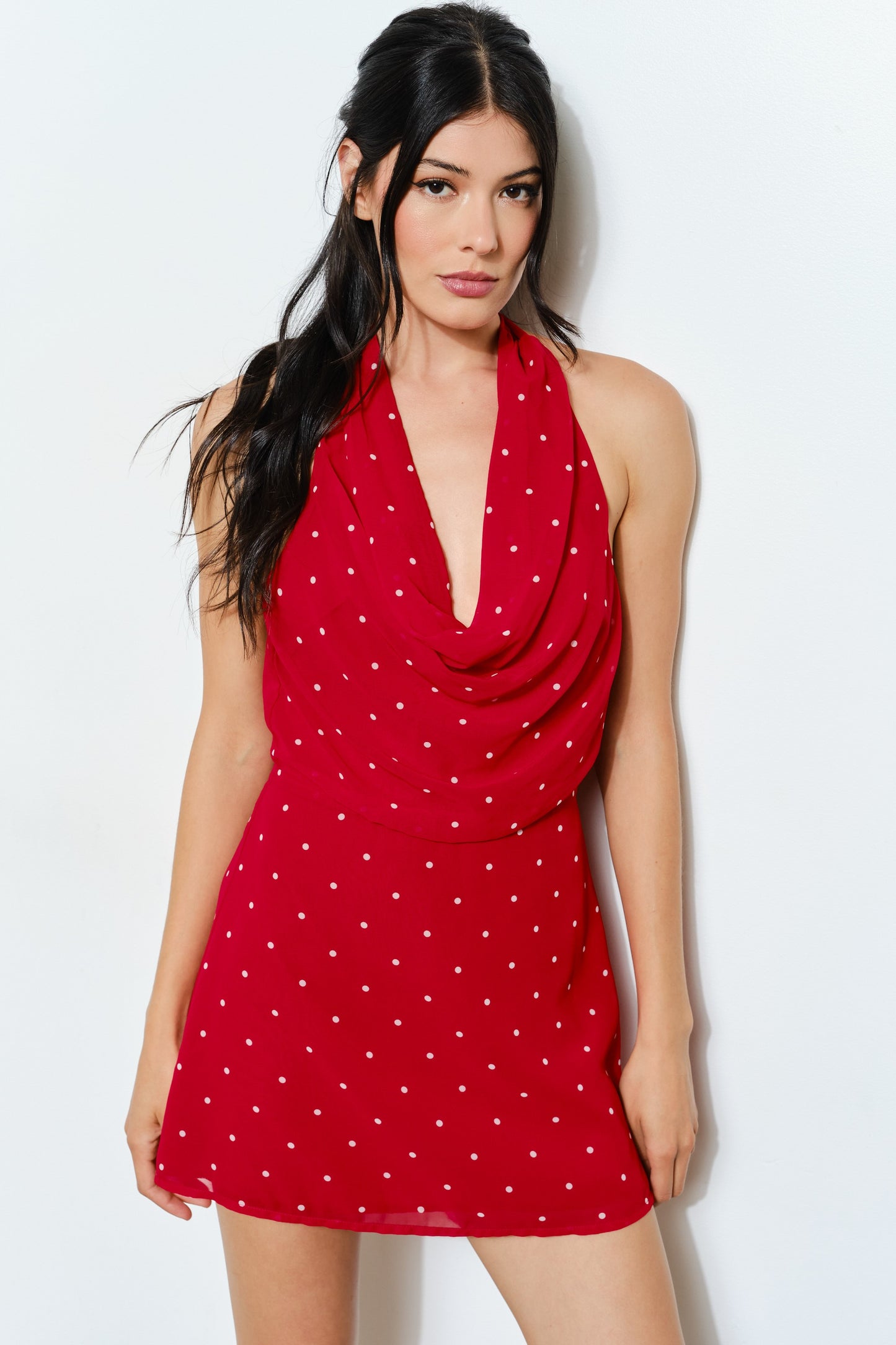 cherry pop mini dress