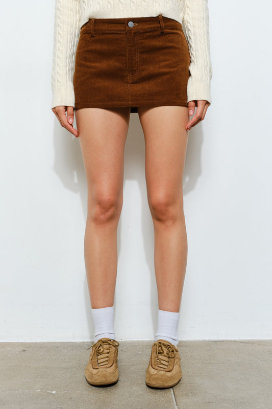 mocha martini mini skort