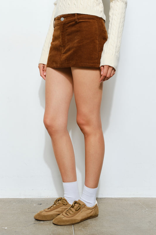 mocha martini mini skort