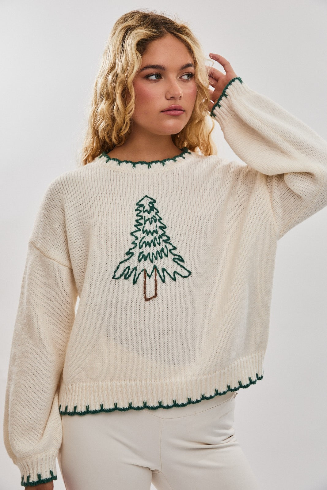 christmas tree sweater