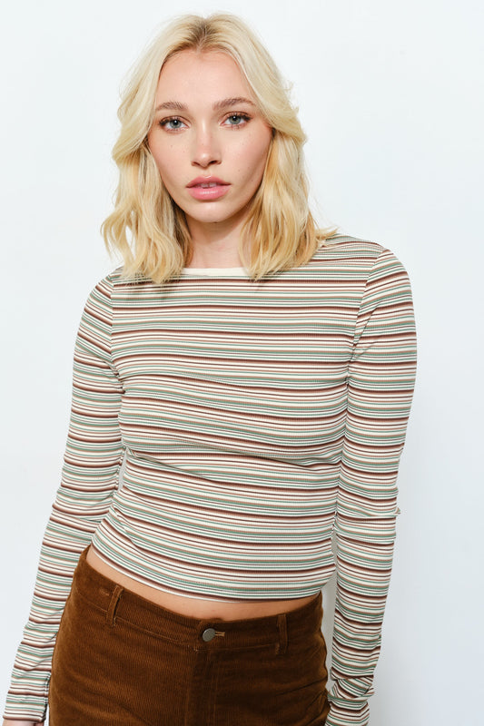 lincoln stripe top