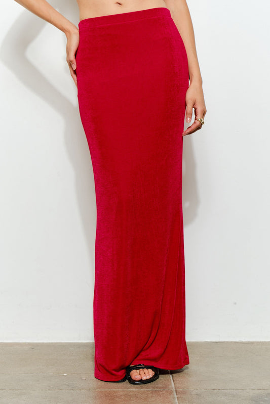 hot toddy maxi skirt