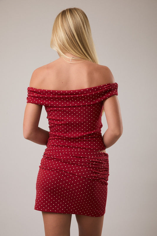 holiday dots outfit set