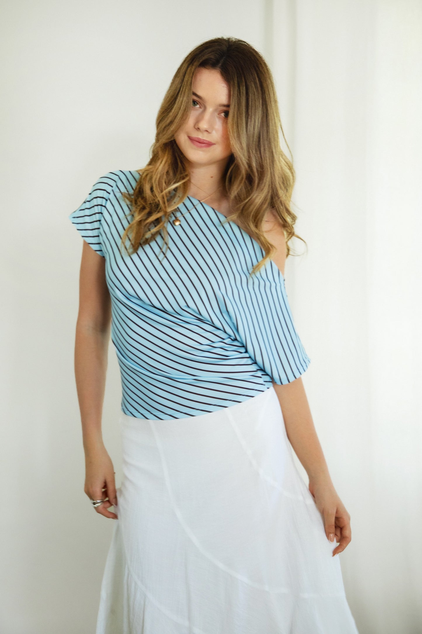 aura stripe top