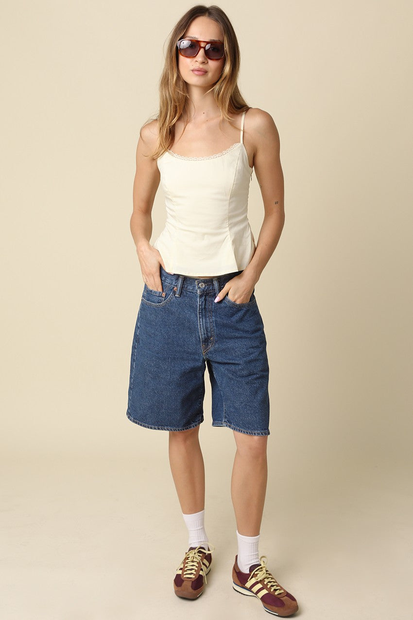 peplum corset top