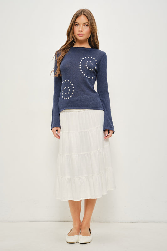 ellie studded top