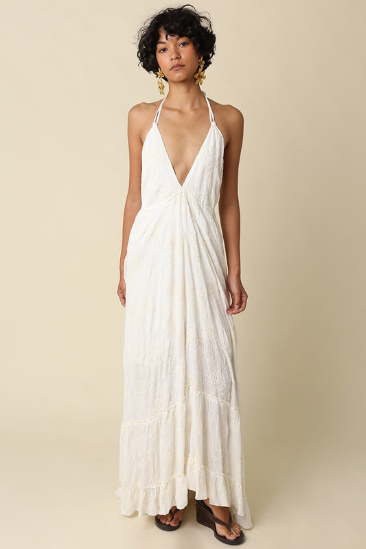summer sea maxi dress
