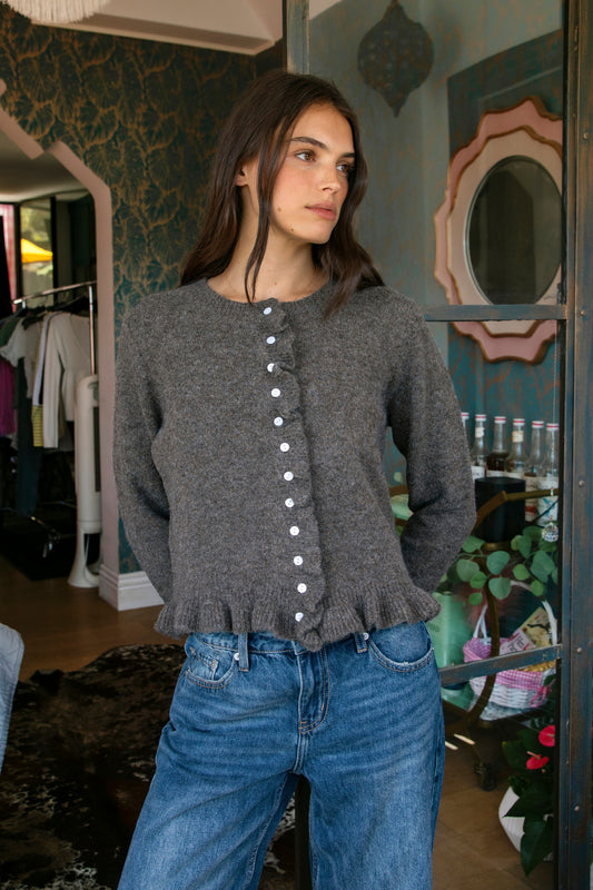 frillia ruffle sweater