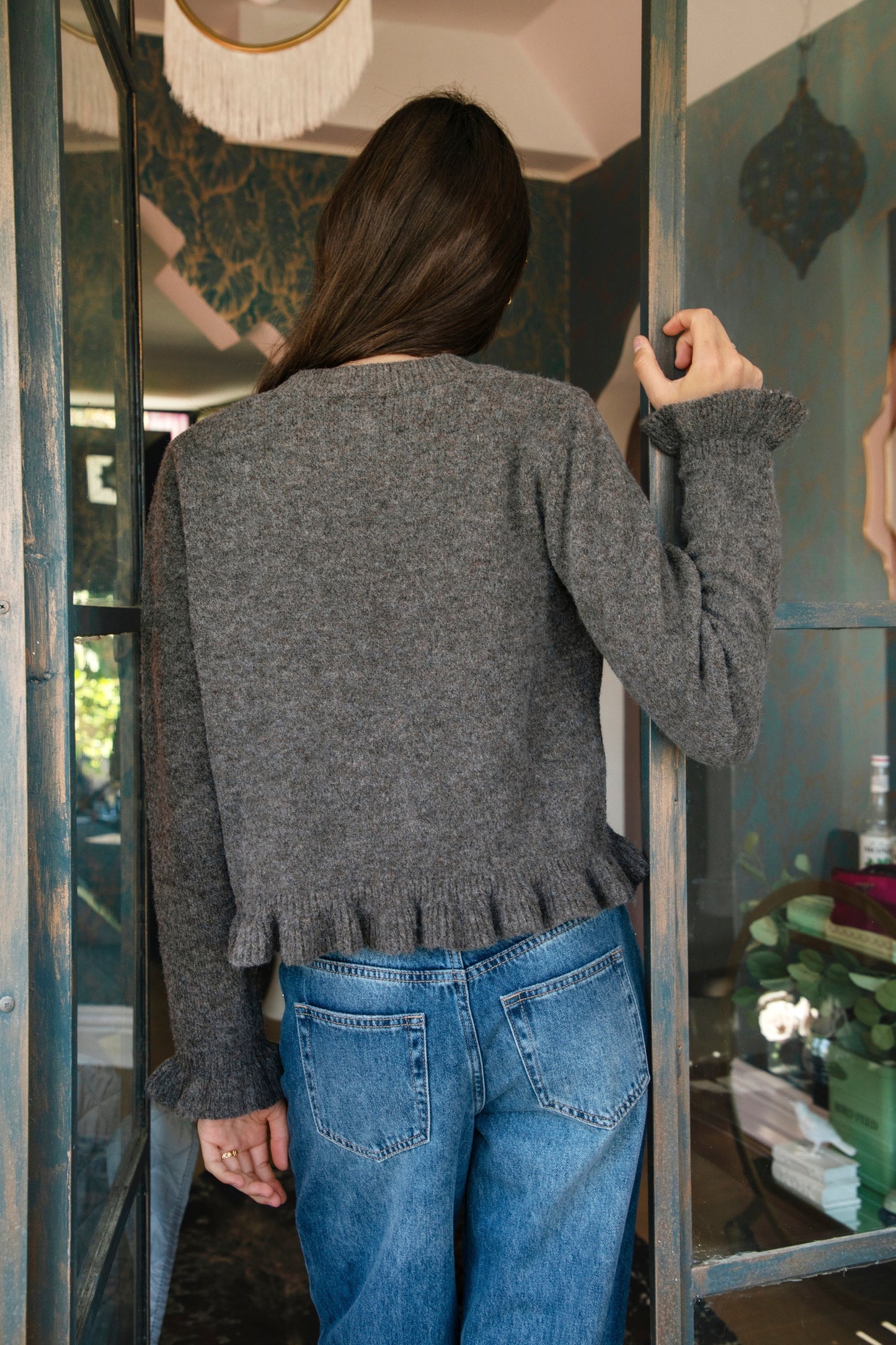 frillia ruffle sweater