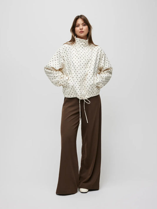 sienna polka dot jacket