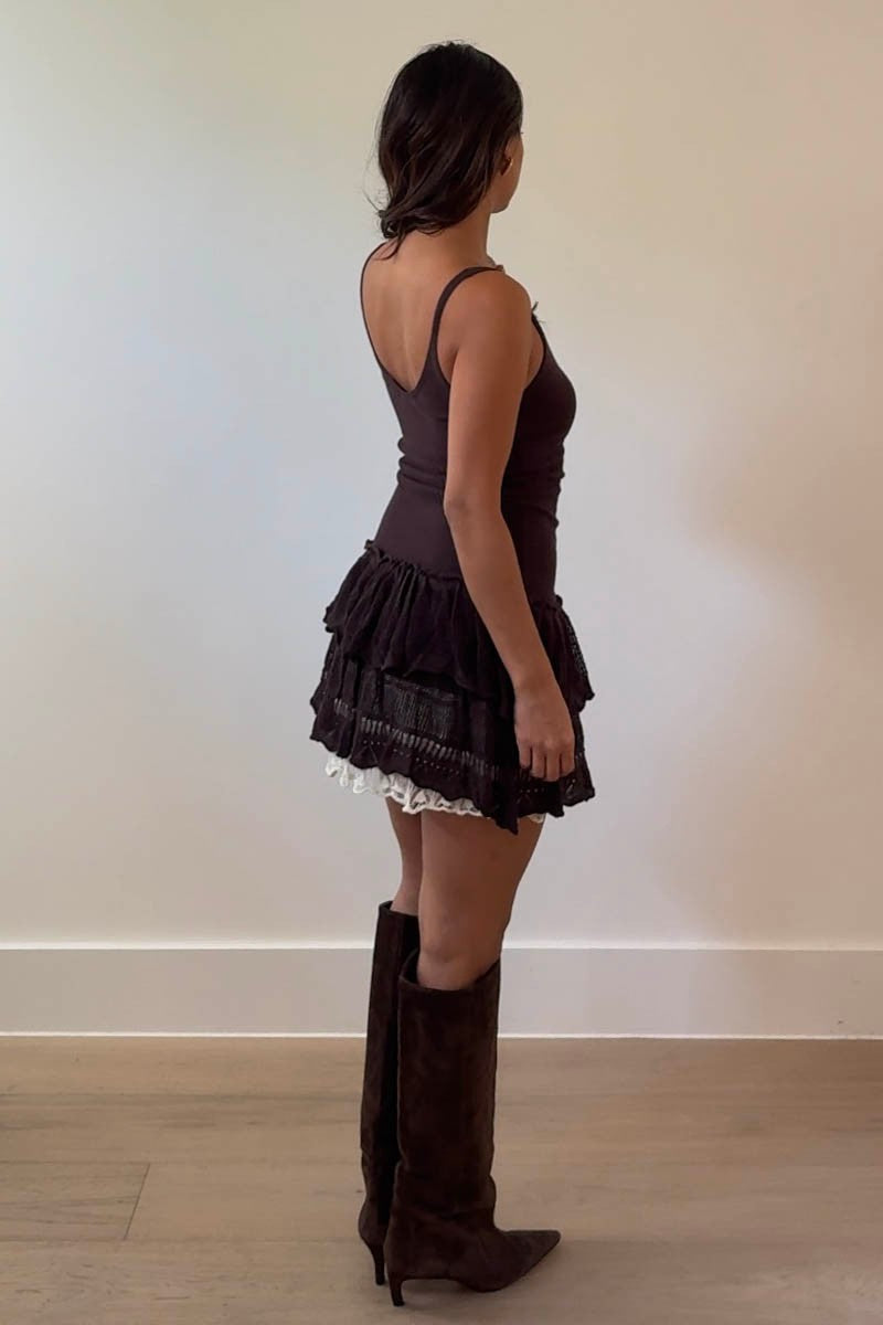 cider spice mini dress