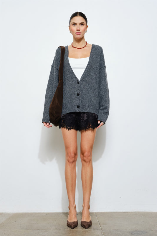 esme cozy oversized cardigan