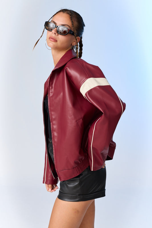 camilia racer jacket