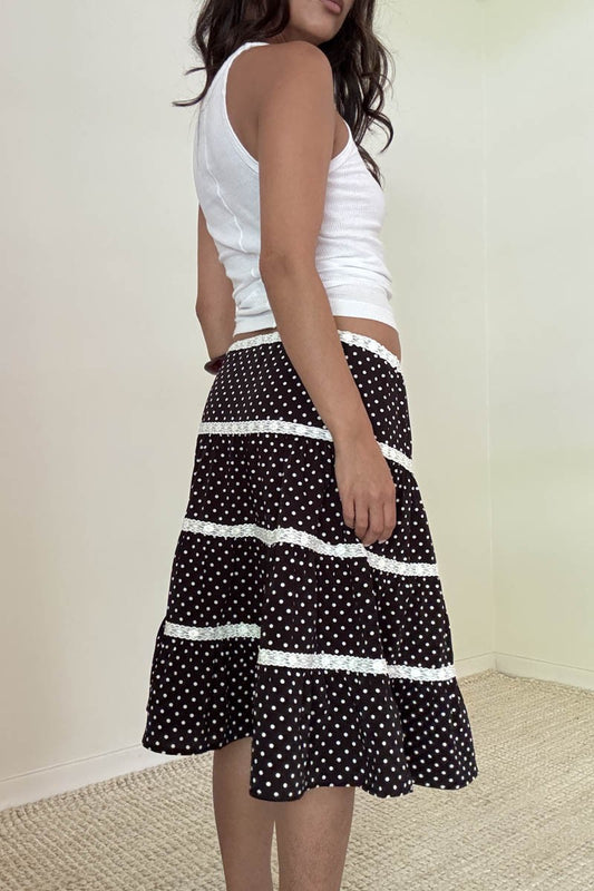 angel baby midi skirt