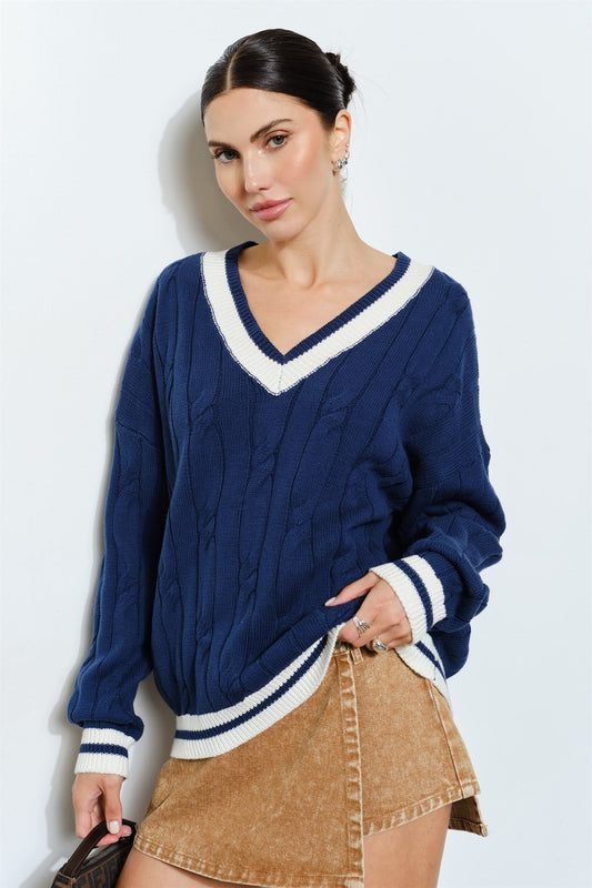 sutton varsity sweater