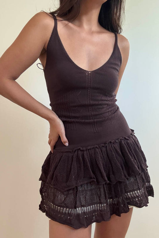 cider spice mini dress