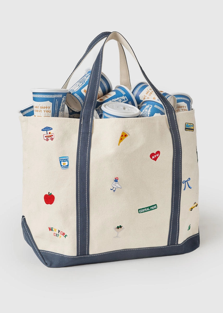 new york icons tote