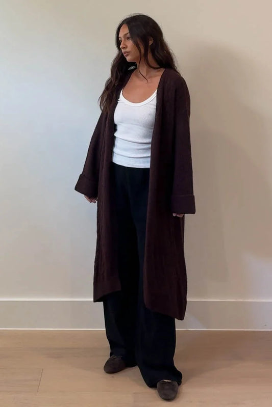 off duty duster cardigan