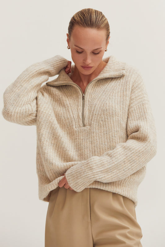 jae half zip sweater