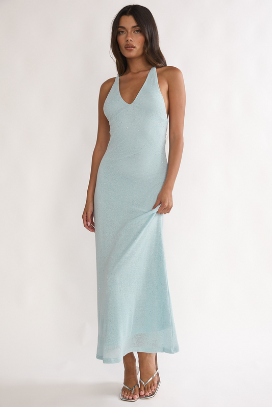moon water maxi dress