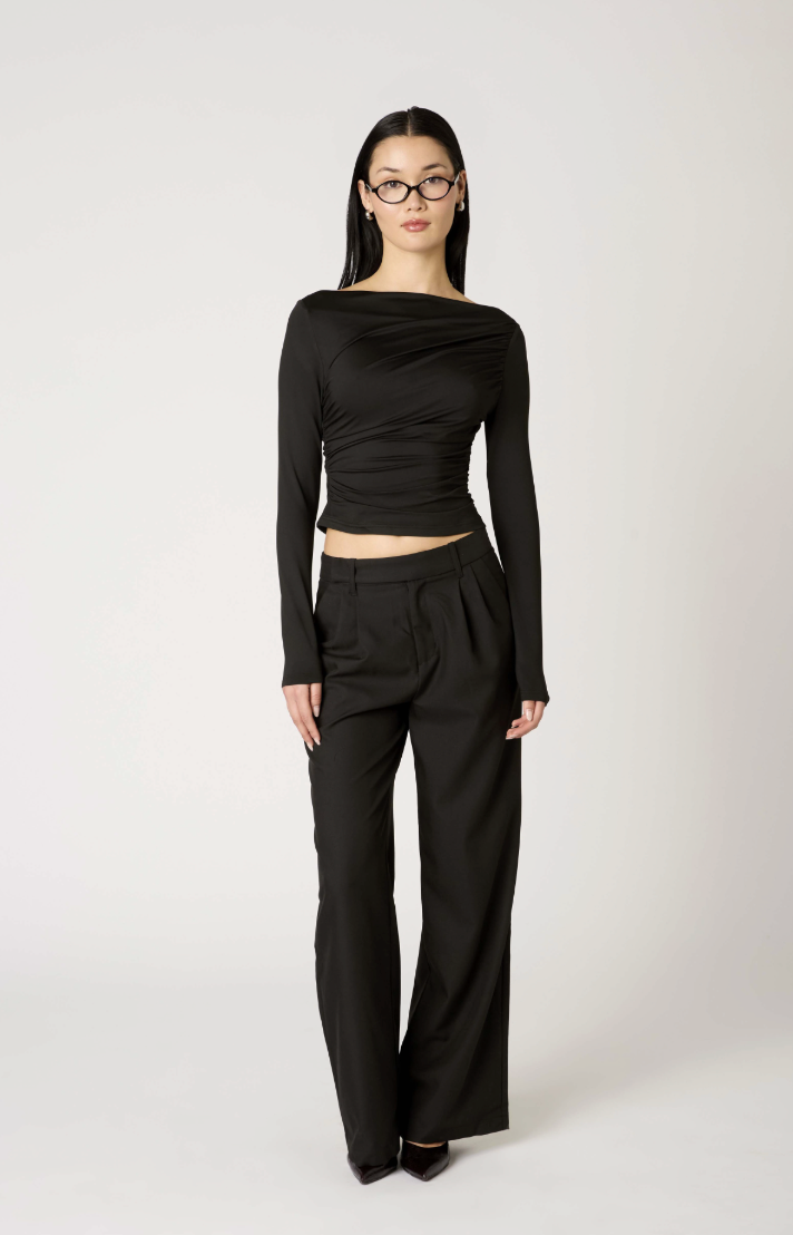 isabeau boatneck top
