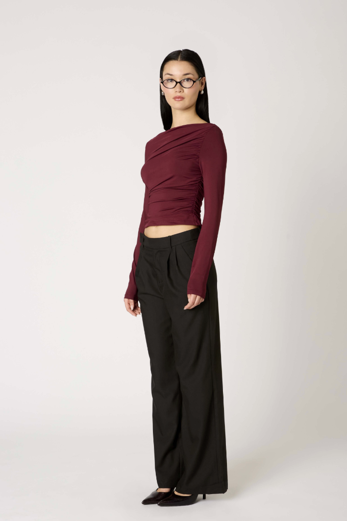 isabeau boatneck top