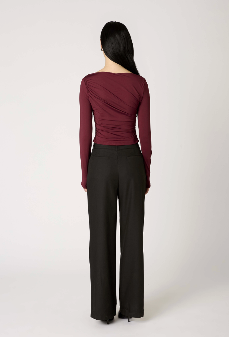isabeau boatneck top