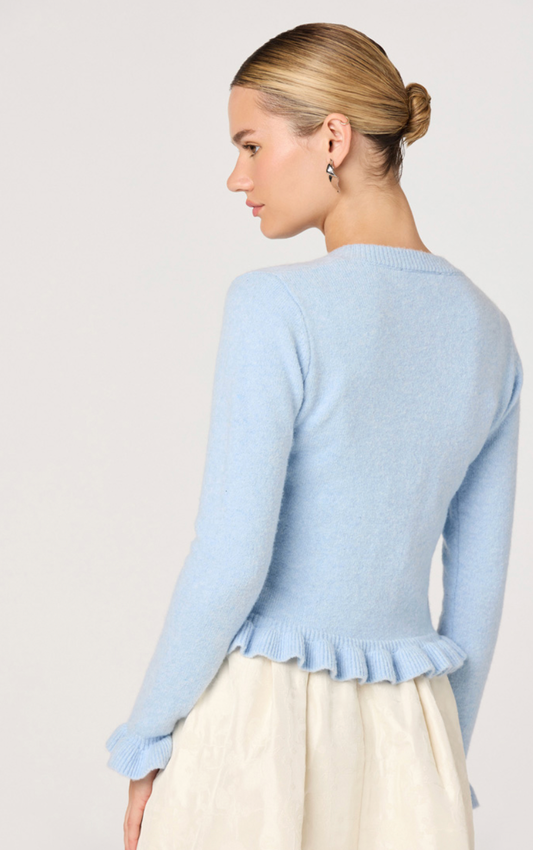 eowyn ruffle cardigan