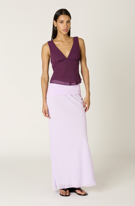 ornella v neck top