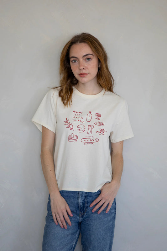 enjoy the little things tshirt