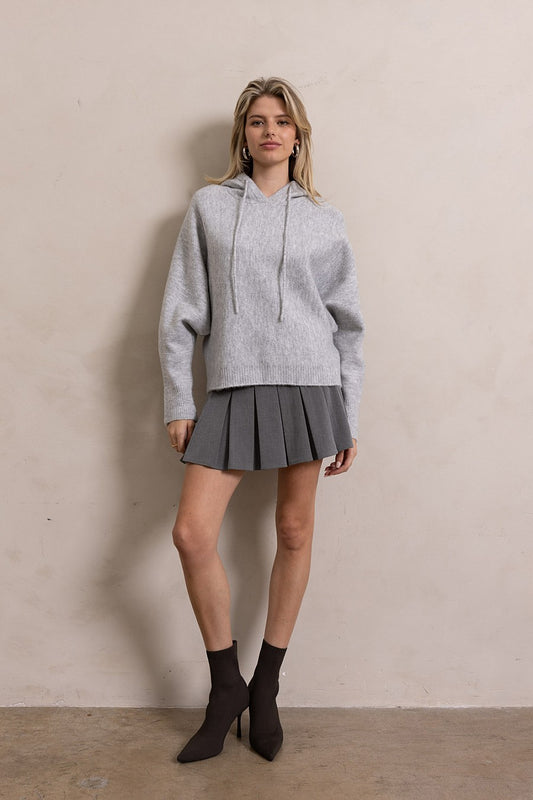 crisp air knit hoodie