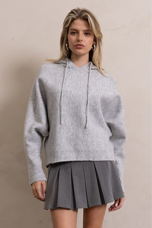 crisp air knit hoodie