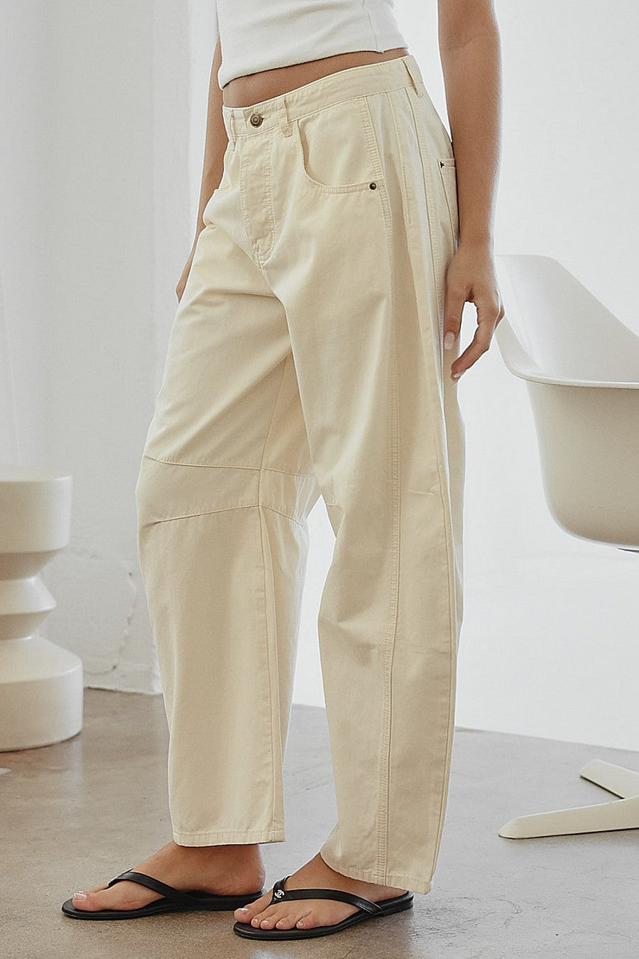 driftwood barrell jeans