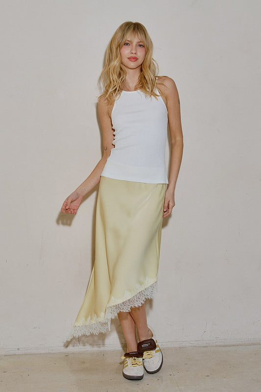 simple times midi skirt