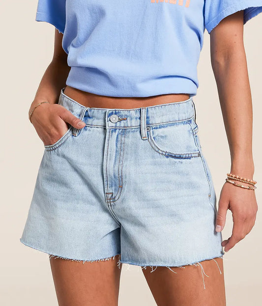 high rise a line shorts