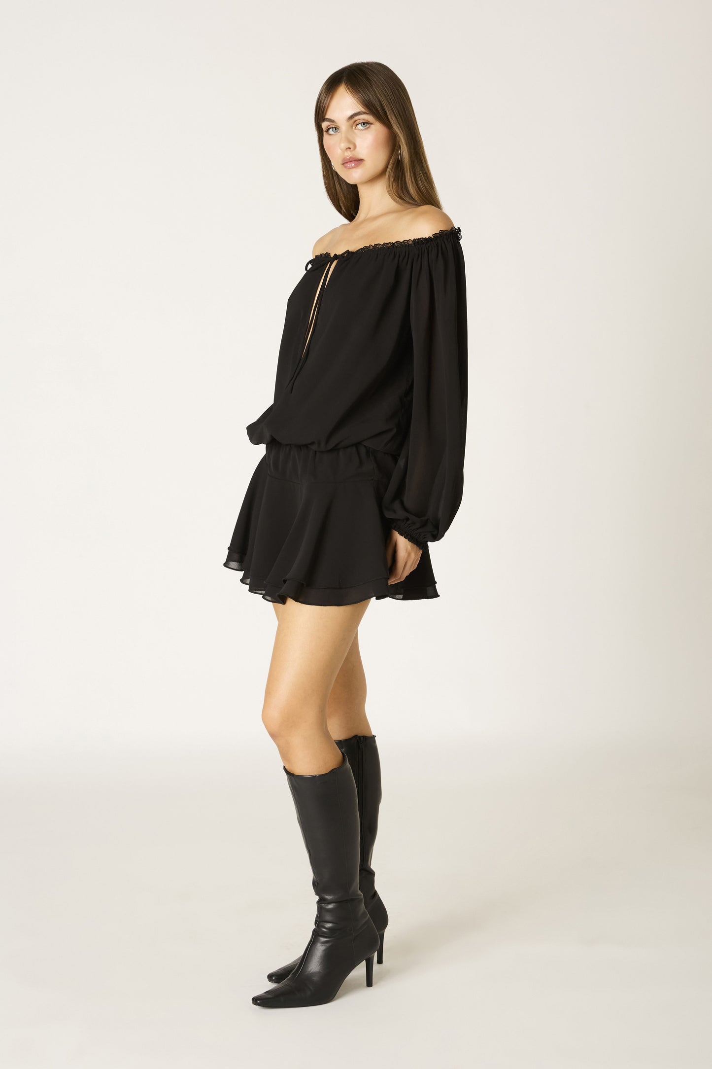 eternal elegance mini dress